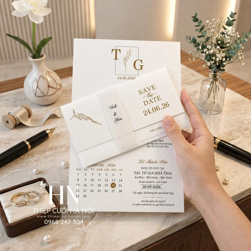 Thiệp Cưới TK08