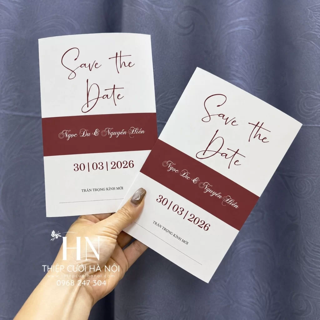 Thiệp Cưới TK01