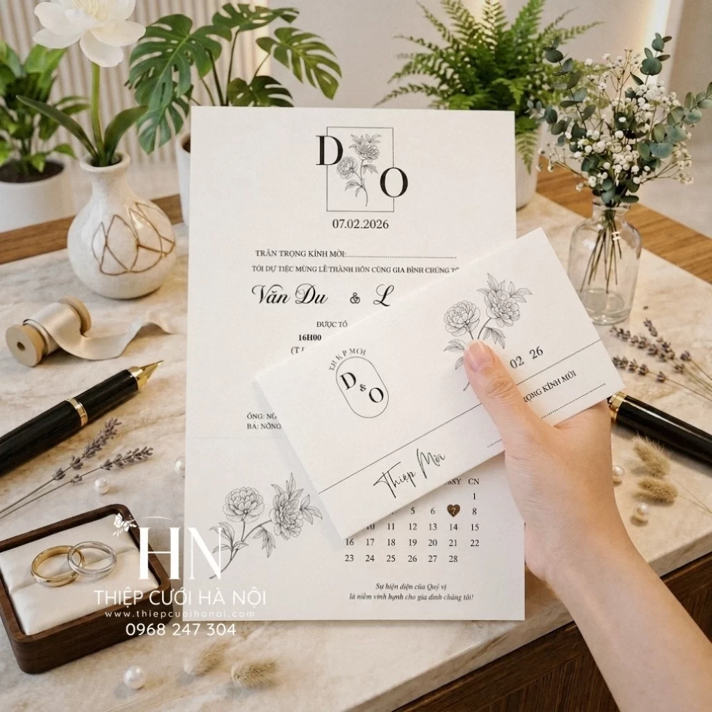 Giá In Thiệp Cưới Bao Nhiêu? Xem Bảng Giá Thật 2026