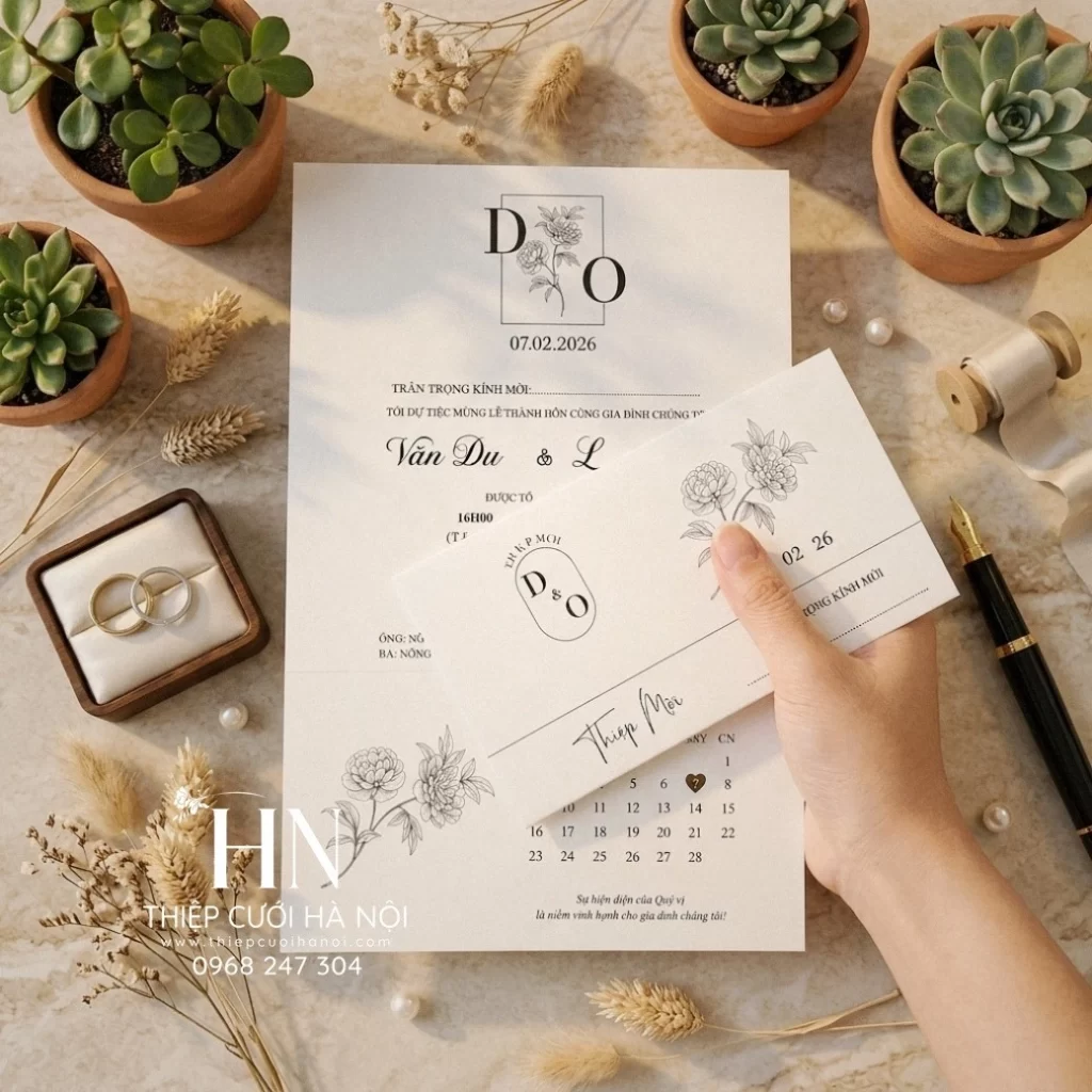 Ghi Ngày Âm Lịch Trên Thiệp Cưới: Có Cần Và Viết Thế Nào?