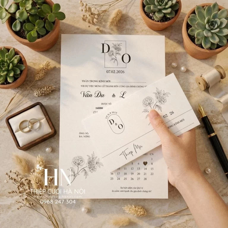 Ghi Ngày Âm Lịch Trên Thiệp Cưới: Có Cần Và Viết Thế Nào?