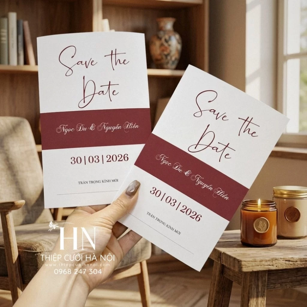 In Thiệp Cưới Ba Đình – Đặt Online, Giao Tận Nơi Nhanh