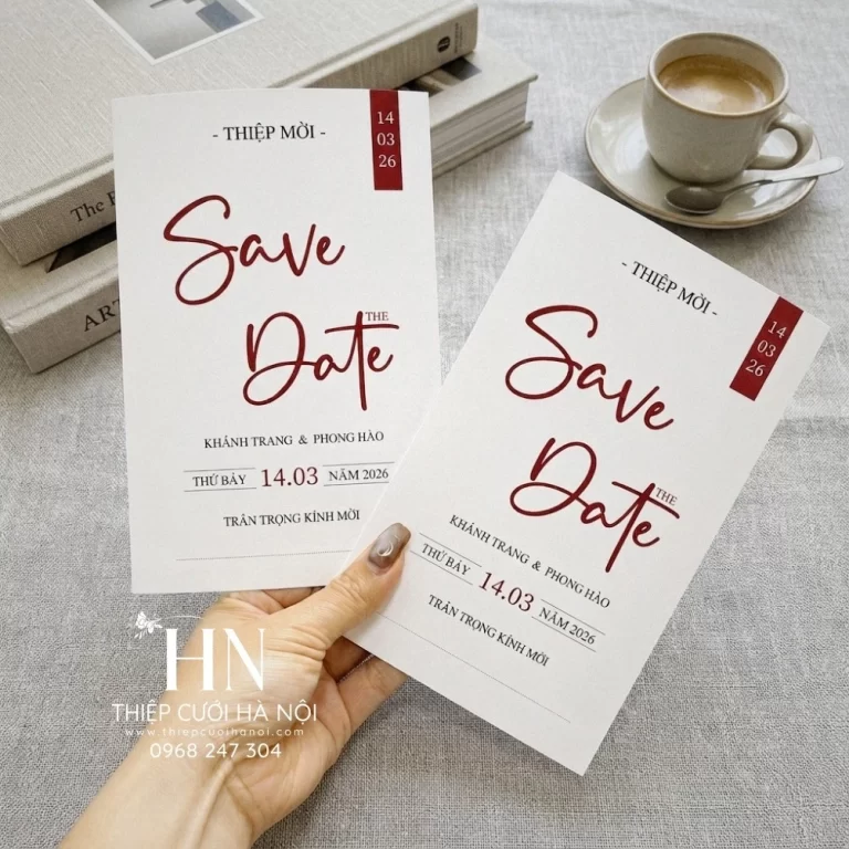 In Thiệp Cưới Bắc Từ Liêm – Giao Tận Chung Cư, Văn Phòng